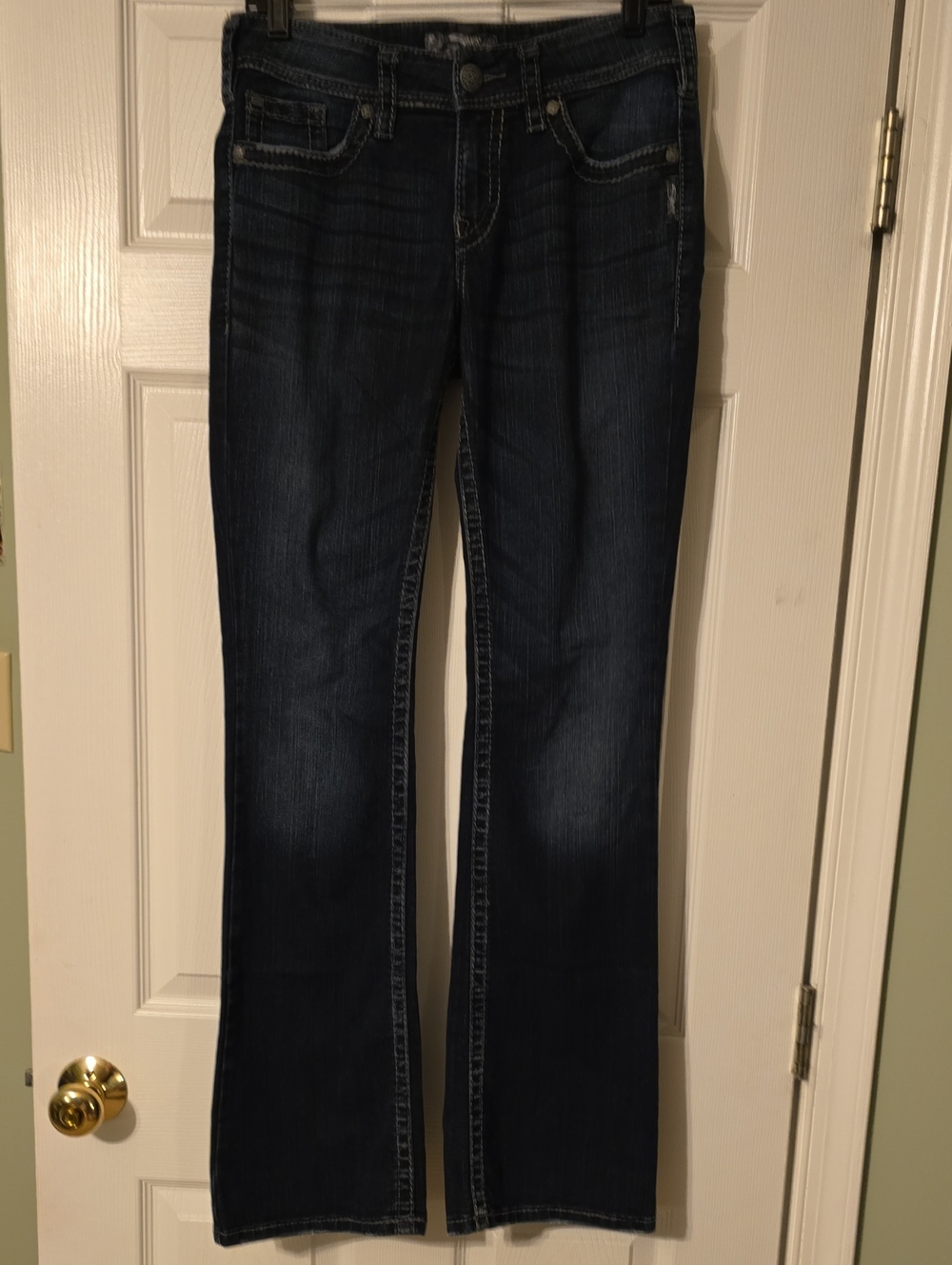 Silver Jeans Women's Dark Blue Bootcut Jeans
